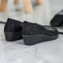 Lgm Bailarina Negra Con Purpurina negro 2