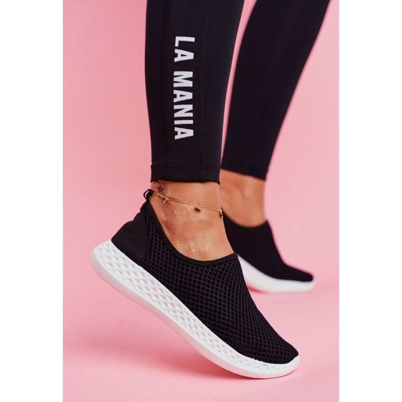 SEA Slip-on Deportivo Mujer Negro Gestacio 1