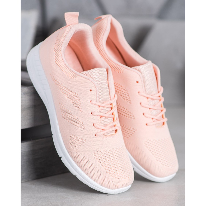 Renda Calzado deportivo calado rosa 2