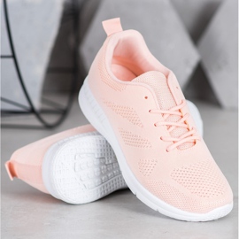 Renda Calzado deportivo calado rosado 3