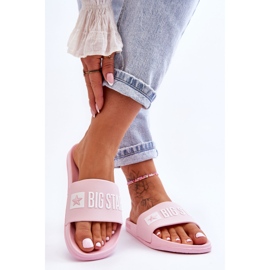 Pantuflas de Mujer Big Star Pink FF274A201 rosado 2