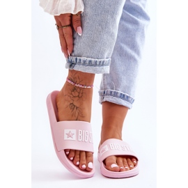 Pantuflas de Mujer Big Star Pink FF274A201 rosado 1