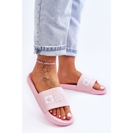 Pantuflas de Mujer Big Star Pink FF274A201 rosado 3