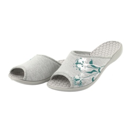 Zapatos de mujer befado pu 254D100 gris 2