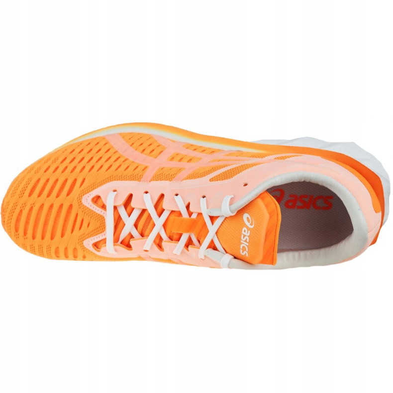 Asics Novablast M 1011A778-800 naranja gris 2