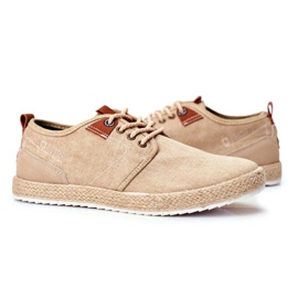 Esapdryle Hombres Big Star Beige FF174153 4