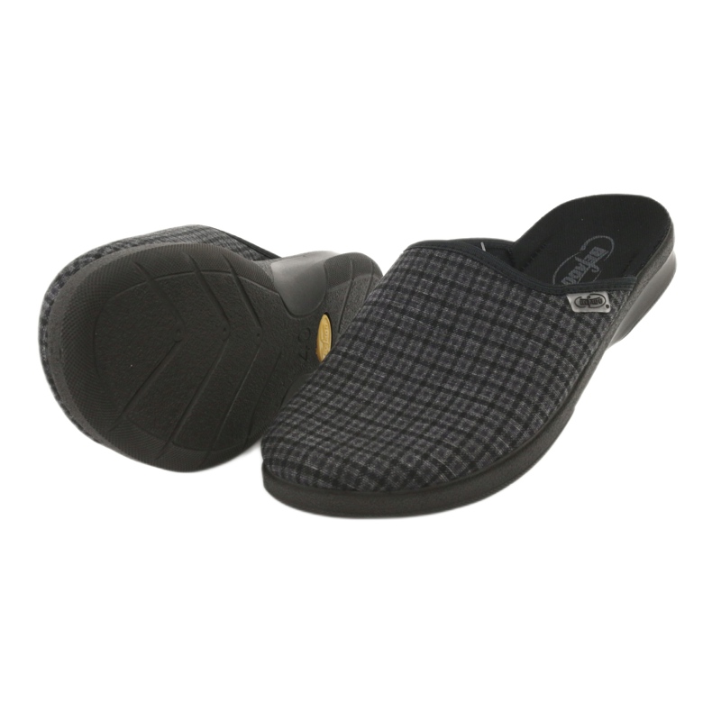 Zapatos befado hombre pu 548M012 negro gris 5