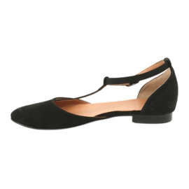 Sandalias de mujer negras con tacón y puntera cerrada Angello 2236 negro 1 Sandalias de mujer negras con tacón y puntera cerrada Angello 2236 negro 1