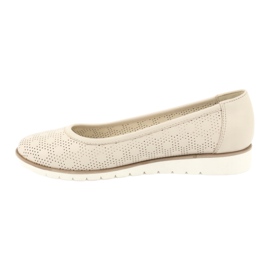 Angello Ballerinas de beige femenino1832 femenino 1