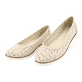 Angello Ballerinas de beige femenino1832 femenino 2