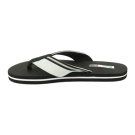 American Club Chanclas de espuma de mujer americana negro azul 1 American Club Chanclas de espuma de mujer americana negro azul 1