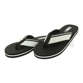 American Club Chanclas de espuma de mujer americana negro azul 2 American Club Chanclas de espuma de mujer americana negro azul 2