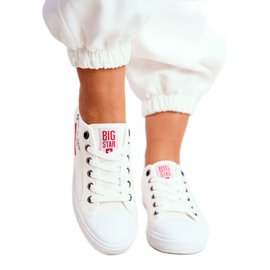 Zapatillas de Mujer Big Star White FF274079 negro rojo 1