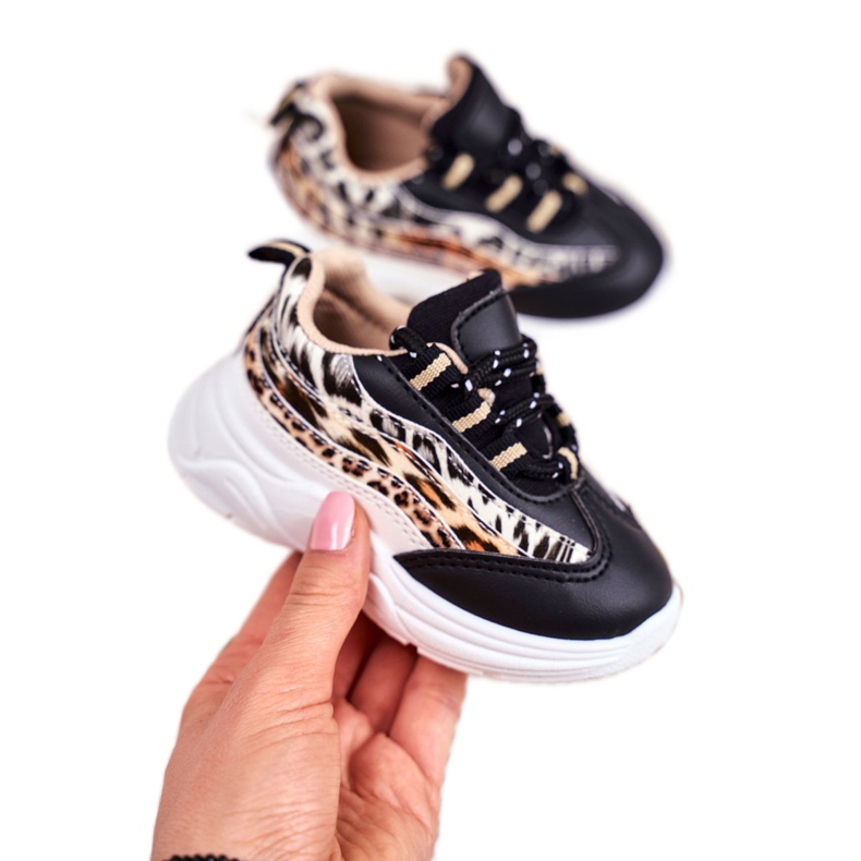 FRROCK Calzado deportivo infantil Dante Black marrón negro 2