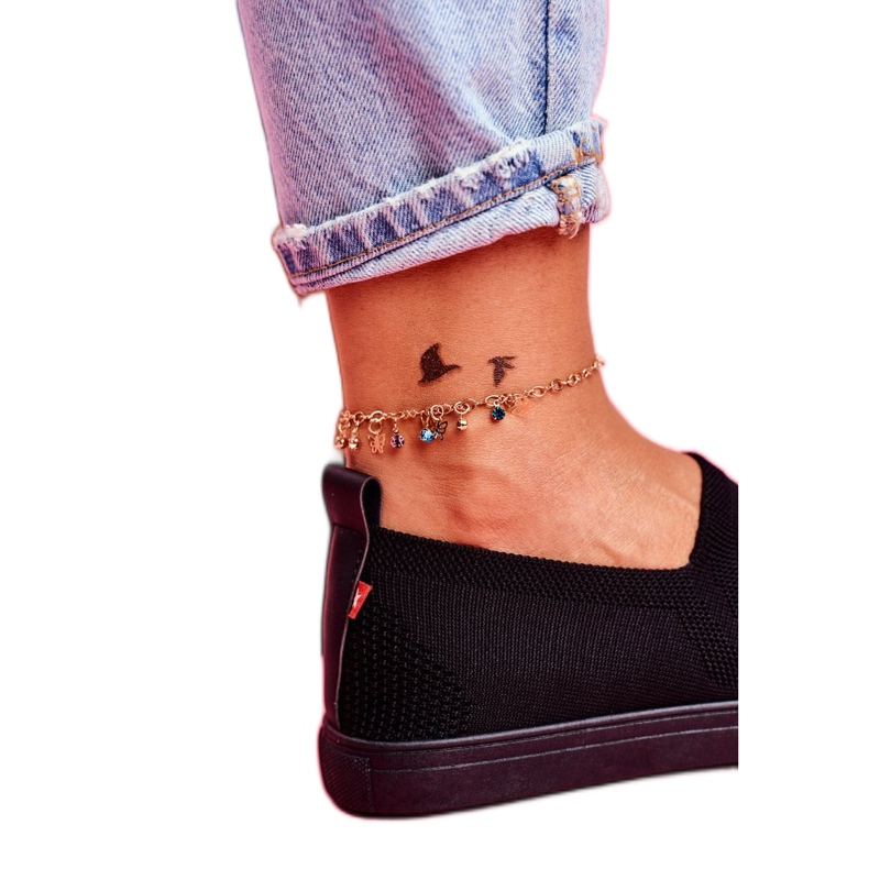 Zapatillas de deporte negras para mujer Zapatillas sin cordones Big Star FF274A609 negro 4