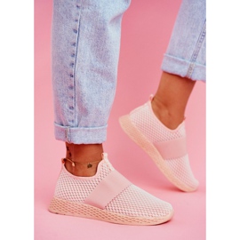 SEA Zapatos sin cordones deportivos para mujer rosa claro La Fiesta 1