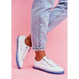 Zapatillas de Mujer Cross Jeans Blanco Azul FF2R4077C 2 Zapatillas de Mujer Cross Jeans Blanco Azul FF2R4077C 2