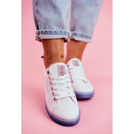 Zapatillas de Mujer Cross Jeans Blanco Azul FF2R4077C 3