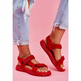 Sandalias Mujer Big Star Red FF274A602 rojo 2