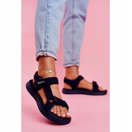 Sandalias Mujer Big Star Azul Marino FF274A601 1