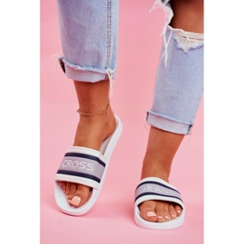 Pantuflas de Mujer Cross Jeans Blanco FF2R4158C 2 Pantuflas de Mujer Cross Jeans Blanco FF2R4158C 2