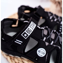Sandalias Infantiles Big Star Con Velcro Negra FF374210 negro 4