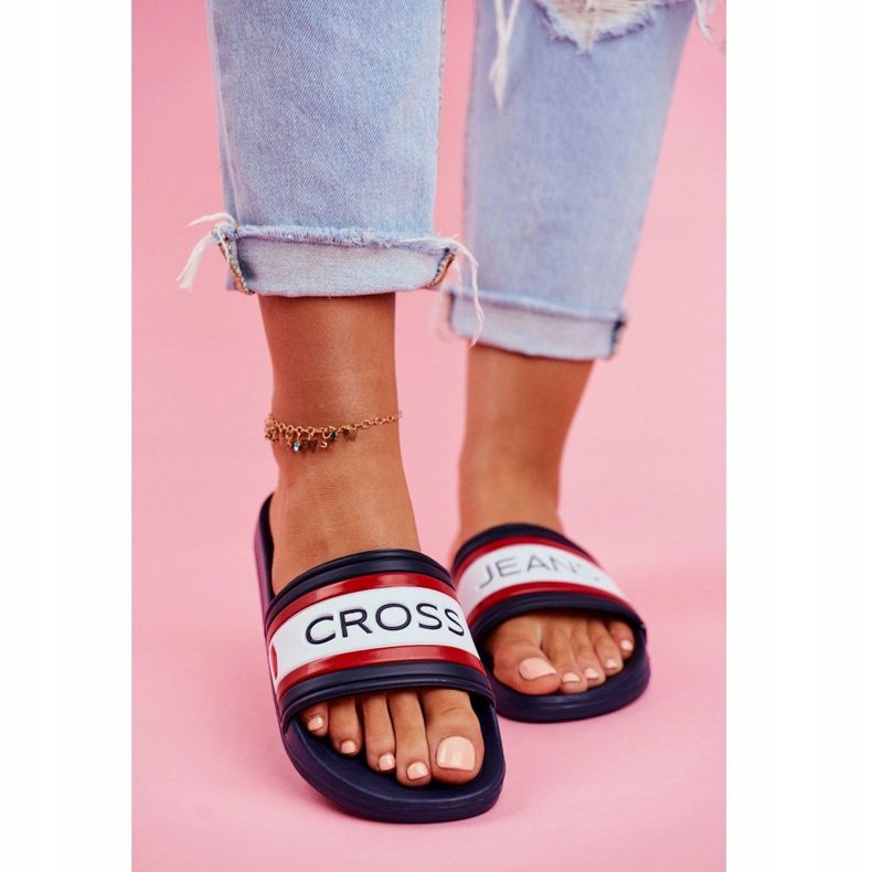 Pantuflas Mujer Cross Jeans Azul Marino FF2R4160C 2 Pantuflas Mujer Cross Jeans Azul Marino FF2R4160C 2