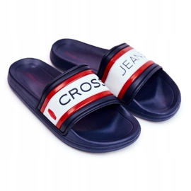 Pantuflas Hombre Cross Jeans Azul Marino FF1R4092 3
