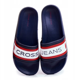 Pantuflas Hombre Cross Jeans Azul Marino FF1R4092 2
