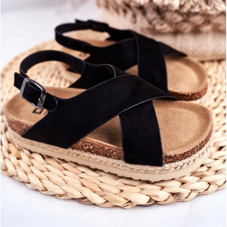 Sandalias para niños Big Star Black FF374168 negro 1