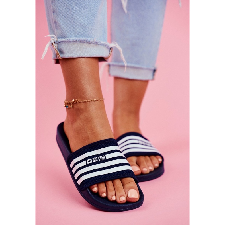 Pantuflas Mujer Big Star Azul Marino FF274A356 2