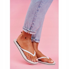 Pantuflas de Mujer Chanclas Big Star White FF274A320 blanco 1 Pantuflas de Mujer Chanclas Big Star White FF274A320 blanco 1