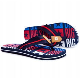 Zapatillas Hombre Chanclas Big Star Azul Marino FF274A484 3