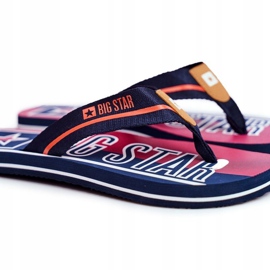 Zapatillas Hombre Chanclas Big Star Azul Marino FF274A471 1