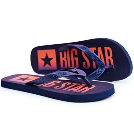 Zapatillas Hombre Chanclas Big Star Azul Marino FF274A468 4