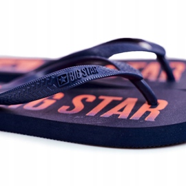 Zapatillas Hombre Chanclas Big Star Azul Marino FF274A468 2