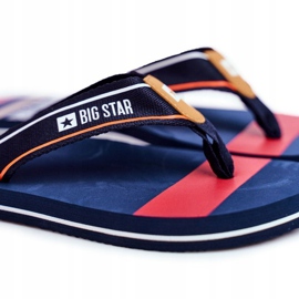 Zapatillas Hombre Chanclas Big Star Azul Marino FF274A459 1