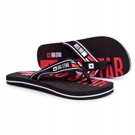 Zapatillas Hombre Chanclas Big Star Negro FF274A450 2