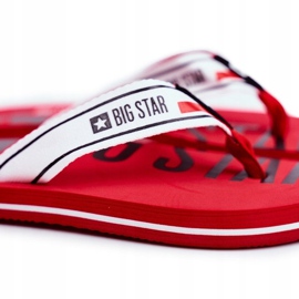 Pantuflas de Hombre Chanclas Big Star Red FF274A451 rojo 1
