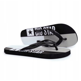Zapatillas Hombre Chanclas Big Star Negro FF274A453 2