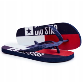 Zapatillas Hombre Chanclas Big Star Azul Marino FF274A454 3