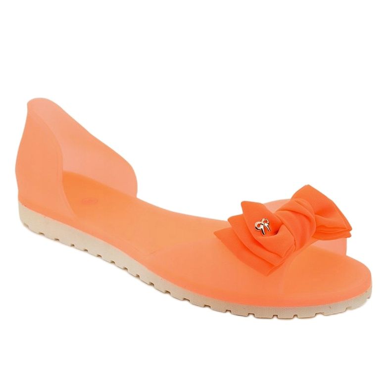 Sandalias Meliski naranja con lazo DT1-16 1