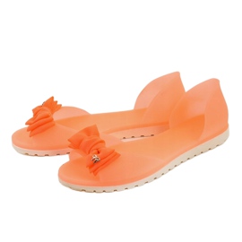 Sandalias Meliski naranja con lazo DT1-16 2