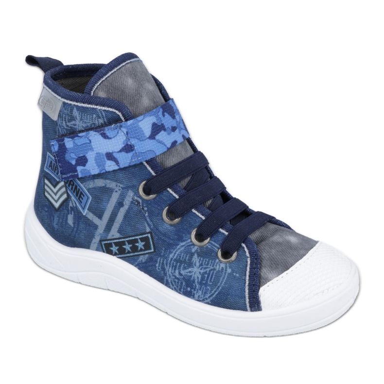 Calzado infantil befado 268Y071 azul marino azul multicolor 1