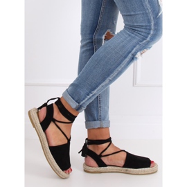 Alpargatas de mujer negras BB25 Black negro 4
