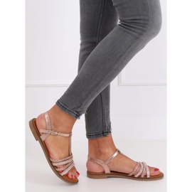 Sandalias de mujer Champagne S060123 Champagne rosado 3