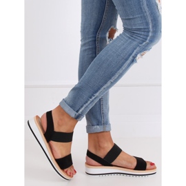 Sandalias de mujer negras E008 Negra negro 3