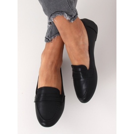 Mocasines de mujer negros 98-29 Black 2