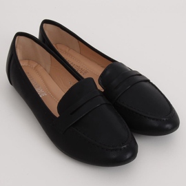 Mocasines de mujer negros 98-29 Black 3