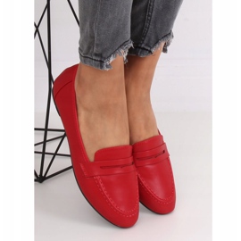 Mocasines de mujer rojo 98-29 Rojo 3